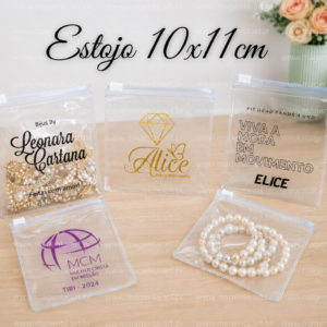 Estojo Pequeno 10x11cm pvc cristal
