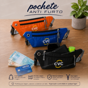 Pochete Antifurto / Porta Notas